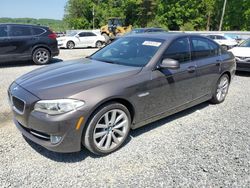 Salvage cars for sale from Copart Concord, NC: 2012 BMW 535 I