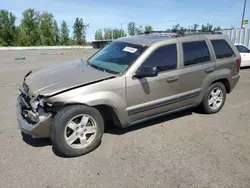 Salvage cars for sale at Portland, OR auction: 2005 Jeep Grand Cherokee Laredo