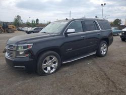 Salvage cars for sale from Copart Gaston, SC: 2015 Chevrolet Tahoe C1500 LTZ
