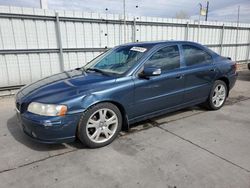 Salvage cars for sale at Littleton, CO auction: 2007 Volvo S60 2.5T