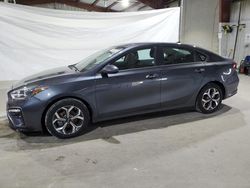Salvage cars for sale at North Billerica, MA auction: 2021 KIA Forte FE