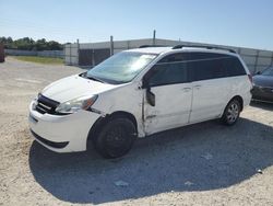 Salvage cars for sale at Arcadia, FL auction: 2004 Toyota Sienna CE