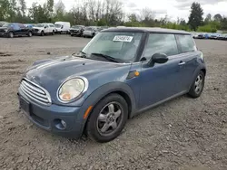 Salvage cars for sale at Portland, OR auction: 2009 Mini Cooper