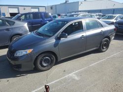 Salvage cars for sale at Vallejo, CA auction: 2009 Toyota Corolla Base