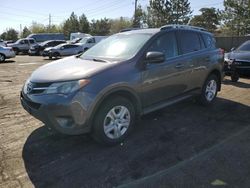 Salvage SUVs for sale at auction: 2014 Toyota Rav4 LE