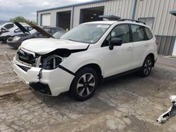 Salvage cars for sale at Chambersburg, PA auction: 2017 Subaru Forester 2.5I