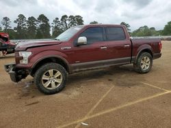 Salvage trucks for sale at Longview, TX auction: 2017 Ford F150 Supercrew