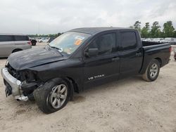 Salvage trucks for sale at Houston, TX auction: 2012 Nissan Titan S