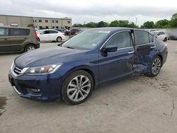Salvage cars for sale at Wilmer, TX auction: 2014 Honda Accord Sport