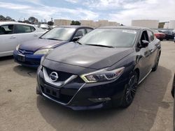 Salvage cars for sale at Martinez, CA auction: 2017 Nissan Maxima 3.5S