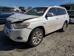 Salvage cars for sale from Copart Eugene, OR: 2008 Toyota Highlander Hybrid Limited