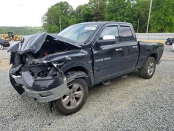 Salvage cars for sale from Copart Concord, NC: 2011 Dodge RAM 1500