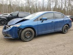 Honda Civic LX salvage cars for sale: 2015 Honda Civic LX