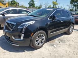 Salvage cars for sale from Copart Riverview, FL: 2021 Cadillac XT5 Premium Luxury