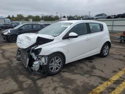 Salvage cars for sale at Pennsburg, PA auction: 2017 Chevrolet Sonic