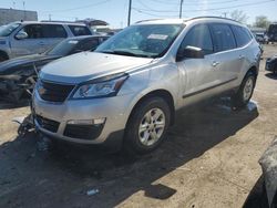 Salvage cars for sale at Chicago Heights, IL auction: 2015 Chevrolet Traverse LS