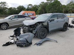 Salvage cars for sale at Fort Pierce, FL auction: 2023 Honda CR-V Sport
