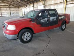 Ford salvage cars for sale: 2004 Ford F150 Supercrew