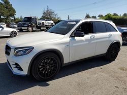 Salvage cars for sale at San Martin, CA auction: 2018 Mercedes-Benz GLC 43 4matic AMG