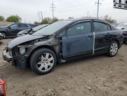 Salvage cars for sale from Copart Columbus, OH: 2011 Honda Civic LX