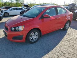 Salvage cars for sale at Cahokia Heights, IL auction: 2014 Chevrolet Sonic LT