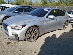 Vandalism Cars for sale at auction: 2019 Infiniti Q50 Luxe