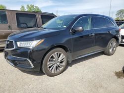 Salvage cars for sale at Bridgeton, MO auction: 2018 Acura MDX Technology