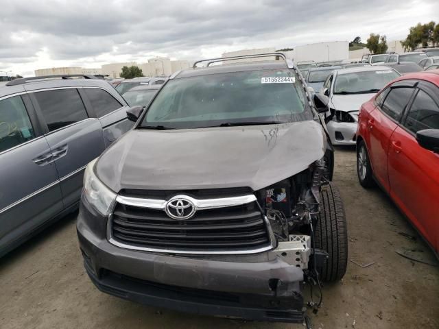 2016 Toyota Highlander XLE