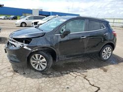 Salvage cars for sale at Woodhaven, MI auction: 2020 Buick Encore Preferred