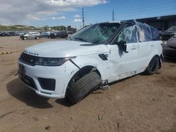 Salvage cars for sale at Colorado Springs, CO auction: 2019 Land Rover Range Rover Sport Supercharged Dynamic