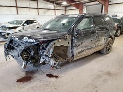 Salvage cars for sale at Lansing, MI auction: 2018 Ford Explorer XLT