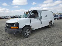 Salvage cars for sale from Copart Sacramento, CA: 2007 Chevrolet Express G1500