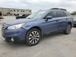 Salvage cars for sale from Copart Wilmer, TX: 2015 Subaru Outback 2.5I Limited