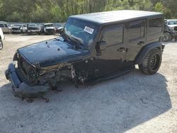 Salvage cars for sale at Hurricane, WV auction: 2017 Jeep Wrangler Unlimited Sport