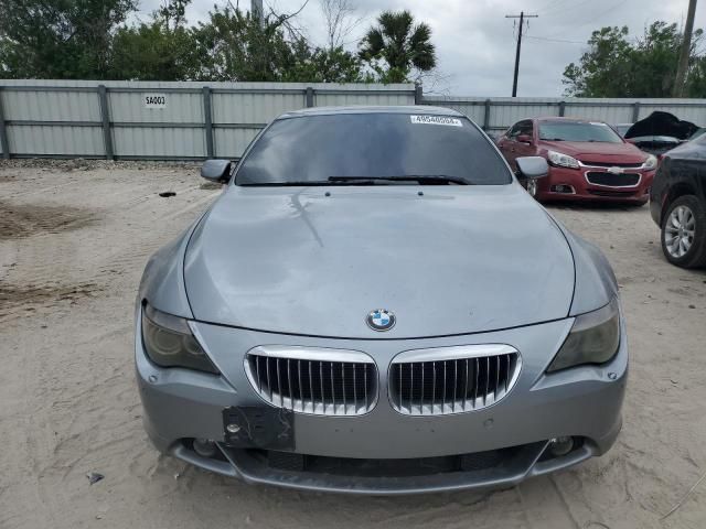 2005 BMW 645 CI Automatic