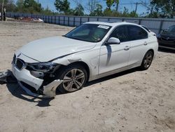 Salvage cars for sale at Riverview, FL auction: 2017 BMW 330E