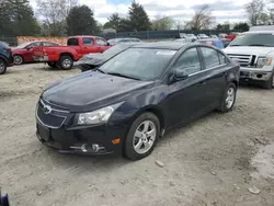 Salvage cars for sale at Madisonville, TN auction: 2012 Chevrolet Cruze LT