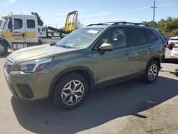 Subaru salvage cars for sale: 2021 Subaru Forester Premium