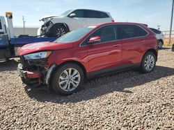 Salvage cars for sale at Phoenix, AZ auction: 2021 Ford Edge Titanium