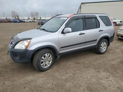Salvage cars for sale from Copart Rocky View County, AB: 2005 Honda CR-V EX