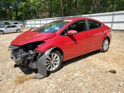Salvage cars for sale from Copart Austell, GA: 2016 KIA Forte LX