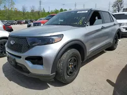Salvage cars for sale from Copart Bridgeton, MO: 2023 Ford Explorer Police Interceptor
