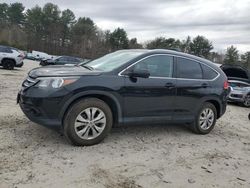 Salvage cars for sale at Mendon, MA auction: 2014 Honda CR-V EXL