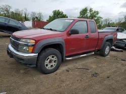 Salvage cars for sale from Copart Baltimore, MD: 2005 Chevrolet Colorado