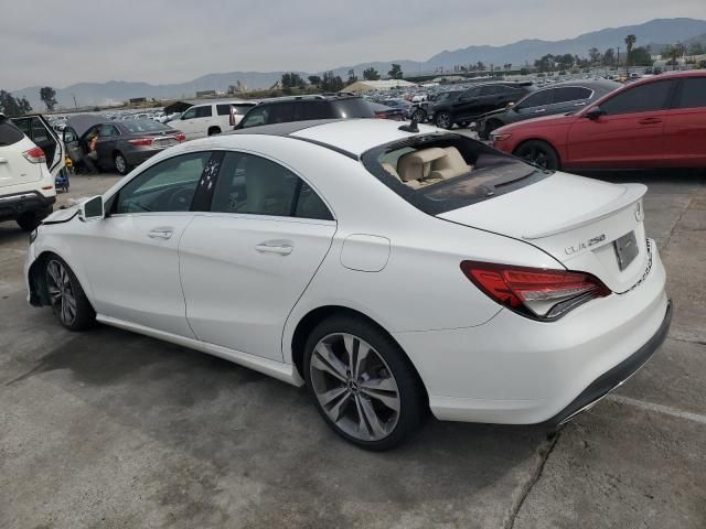 2018 Mercedes-Benz CLA 250 4matic