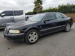 Salvage cars for sale from Copart San Martin, CA: 2000 Audi A8 Quattro