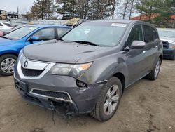 Salvage cars for sale at New Britain, CT auction: 2012 Acura MDX