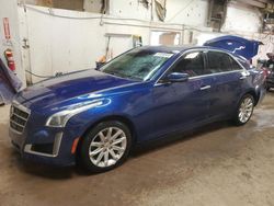 Salvage cars for sale at Casper, WY auction: 2014 Cadillac CTS Luxury Collection