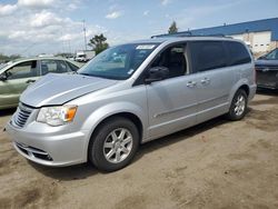 Salvage cars for sale from Copart Woodhaven, MI: 2012 Chrysler Town & Country Touring