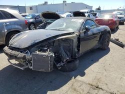 Salvage cars for sale from Copart Vallejo, CA: 2017 Porsche Boxster S